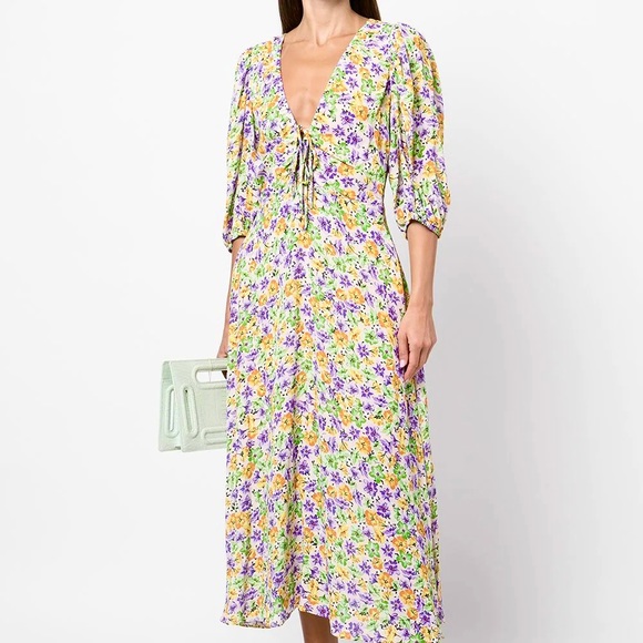 NICHOLAS DANIELLE DRESS - WHISTLEDOWN FLORAL - Picture 5 of 13